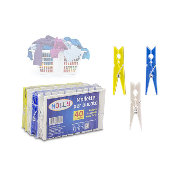 Beper, Clothes Peg 40 Pieces, C206UTI004