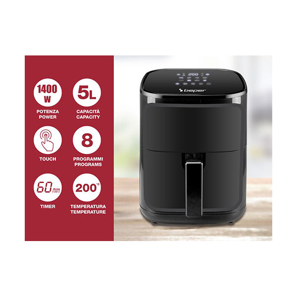 Beper, Digital Air Fryer 5L, P101FRI051