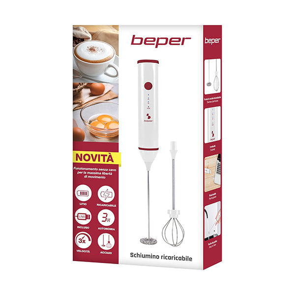 Beper, Rechargeable Frother, P102SBA008