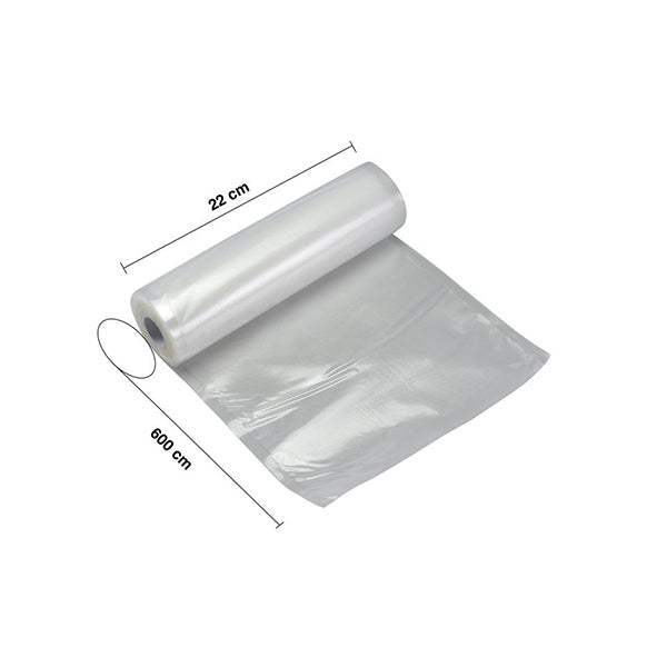 Beper, Vacuum Sealer Bag Roll, 22cm x 6 meters, RCO9003022
