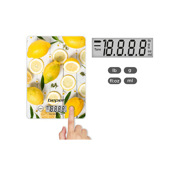 Beper, Digital Kitchen Scale, BP.800