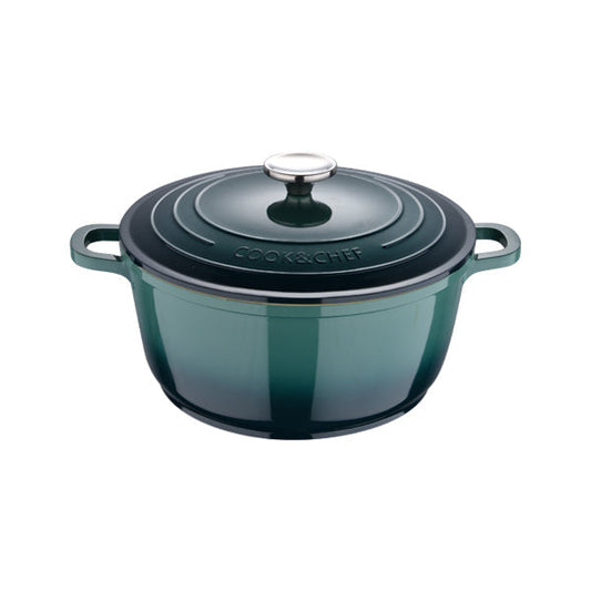 Bergner, Casserole 24X11Cm Cast Alu Ind W/Lid Excalibur - BG-36101-GR