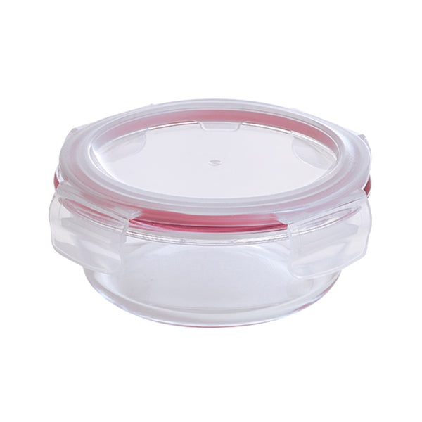 Bergner, Food Container 400Ml High Borosilicate Glass - BG-25027-RD
