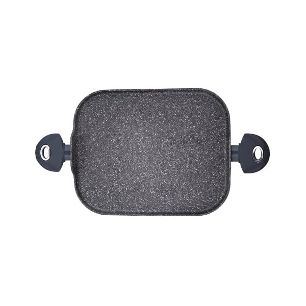 Bergner, Grill Plate 35.5X28.3X1.3Cm Forg Al Ind Orion - Bg-8523-Mbg