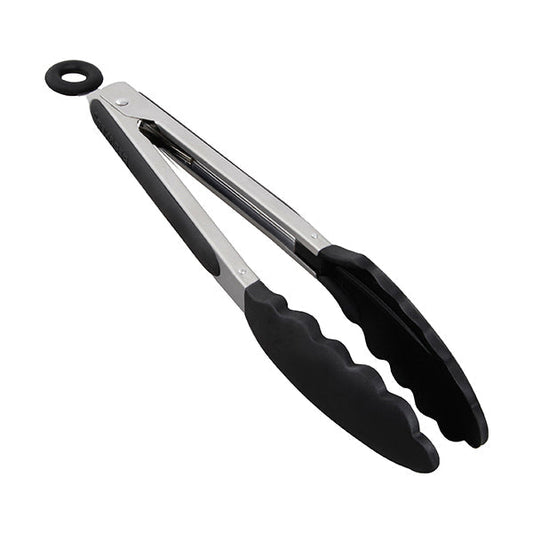 Bergner, Kitchen Tongs 30.5Cm Ss + Black Silicon - BG-3210