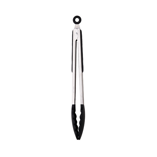 Bergner, Kitchen Tongs 30.5Cm Ss + Black Silicon - BG-3210