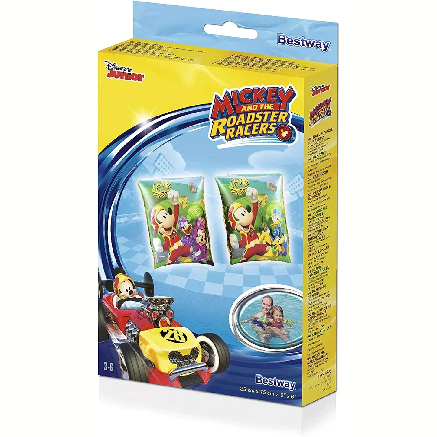(Net)Bestway Mickey Mouse Baby Armbands for Child Lebanon
