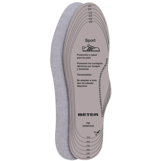 Beter Antibacterium Insoles, Multi-Size 08102 - Medaid International