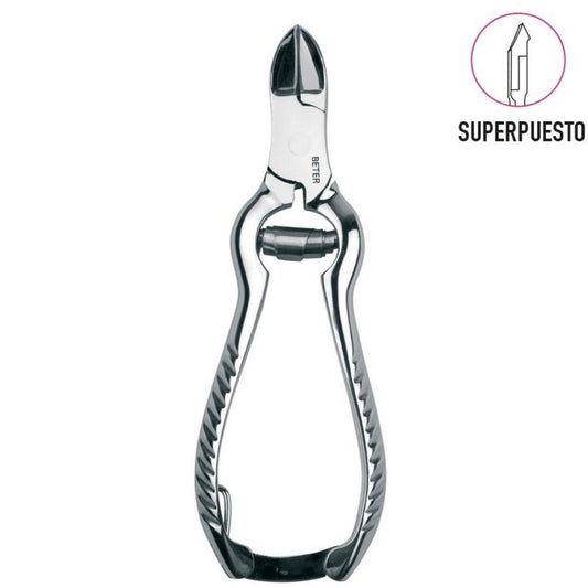 Beter Chrome Plated Pedicure Nippers With Coil Spring 13.5Cm 34044 - Medaid International