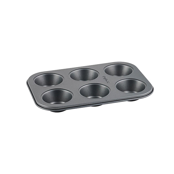 Betty Crocker, BC1009, 6 Cup Muffin Pan - 26.5cm*18.5cm