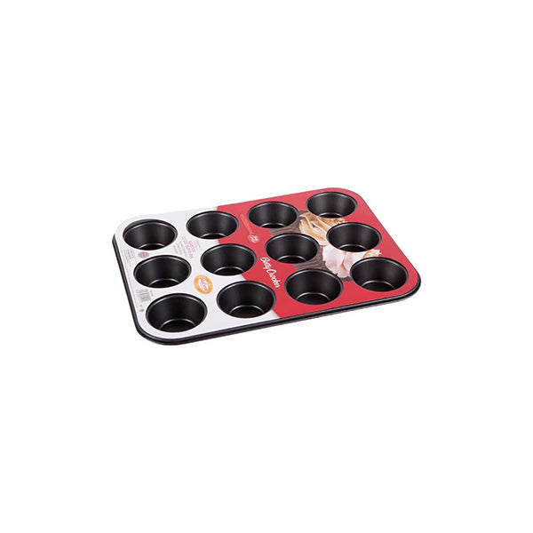 Betty Crocker, BC1042, 12 Cup Muffin Pan - 36 x 26.5 x 3cm