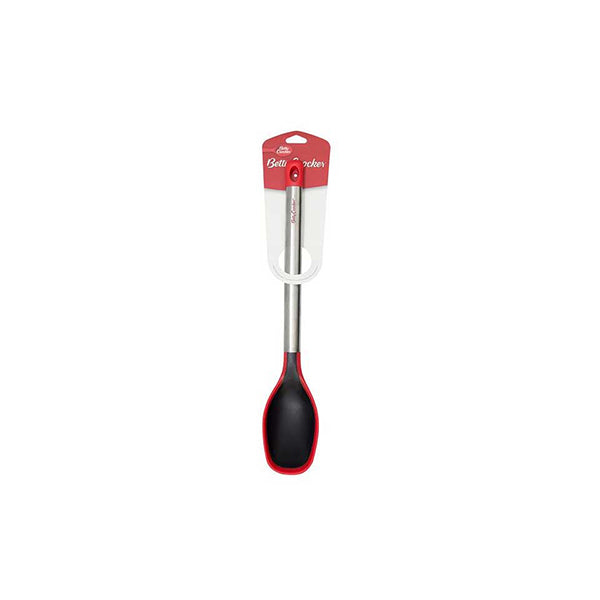 Betty Crocker, BC4071, Silicone Solid Spoon /SS Handle