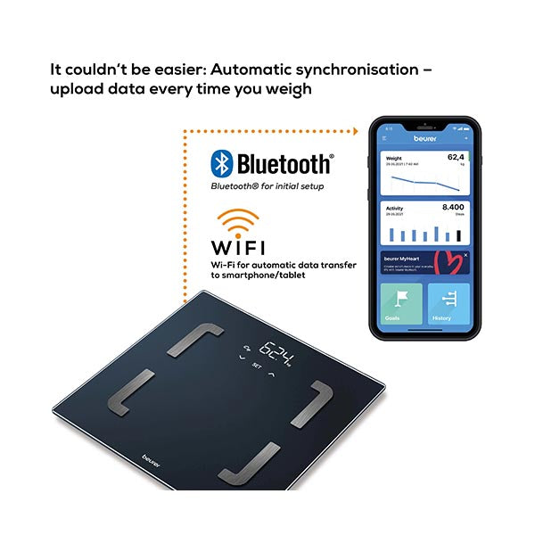 Beurer BF 880 Wifi Diagnostic Bathroom Scale - 76008
