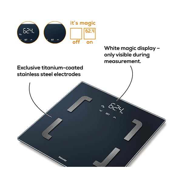 Beurer BF 880 Wifi Diagnostic Bathroom Scale - 76008