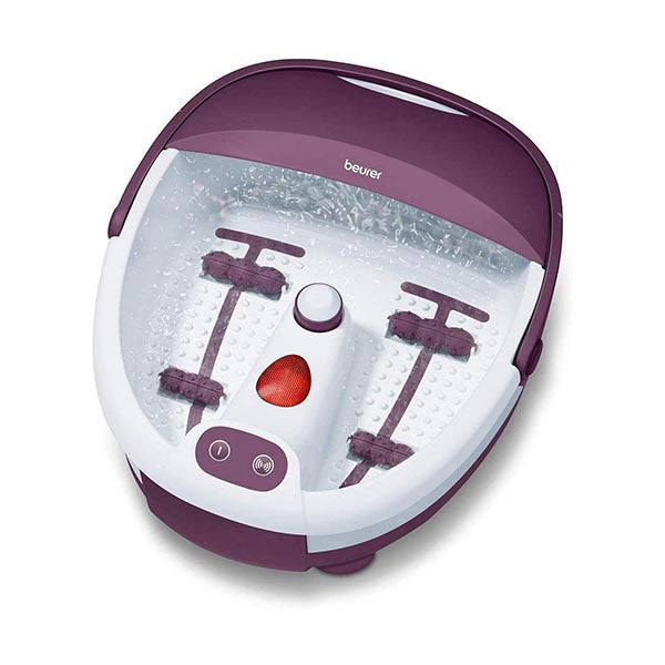 Beurer FB 21 foot spa for invigorated, well cared-for feet with 3 functions: vibration massage, bubble massage, water tempering