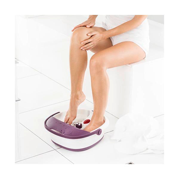 Beurer FB 21 foot spa for invigorated, well cared-for feet with 3 functions: vibration massage, bubble massage, water tempering