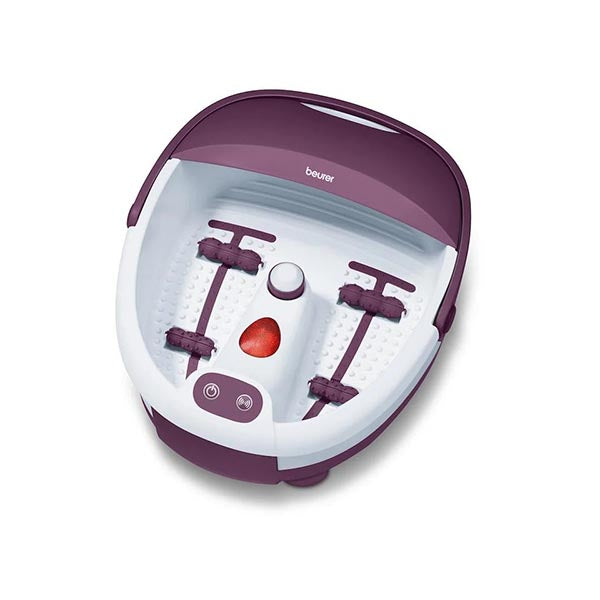 Beurer FB 21 foot spa for invigorated, well cared-for feet with 3 functions: vibration massage, bubble massage, water tempering