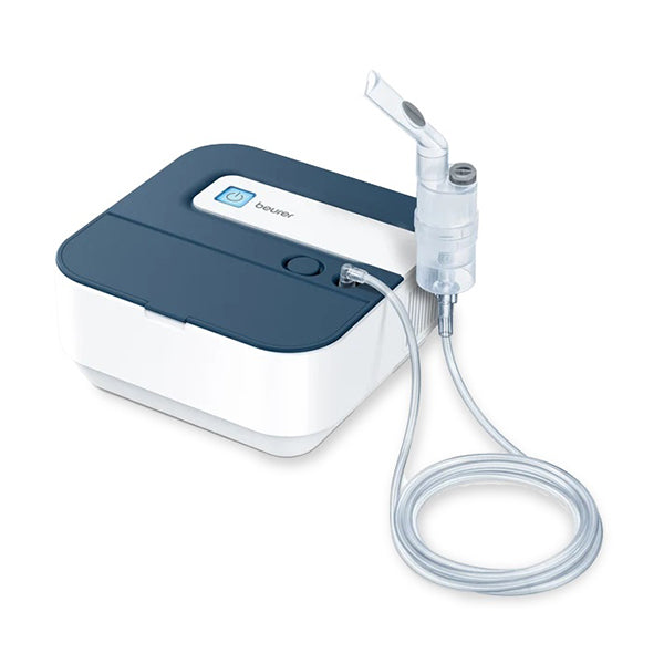 Beurer, IH 28 Pro Inhaler, Nebuliser Set with High-Quality Silicone Masks and Nasal Shower - 60374
