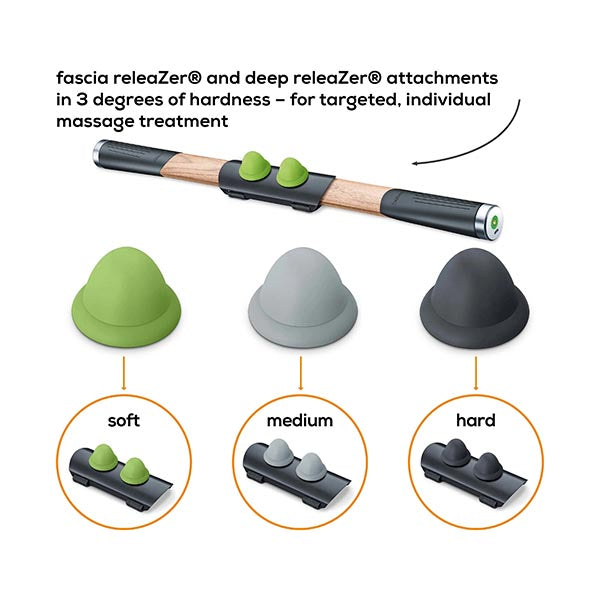 Beurer MG 850 Fascia Massager Removes Fascia Clumps and Rejuvenates Muscle Tissue - 64038