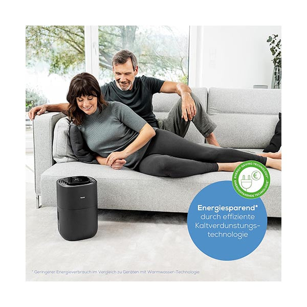 Beurer LB 200 Humidifier with Energy-Efficient Cold Evaporation Technology - 10069