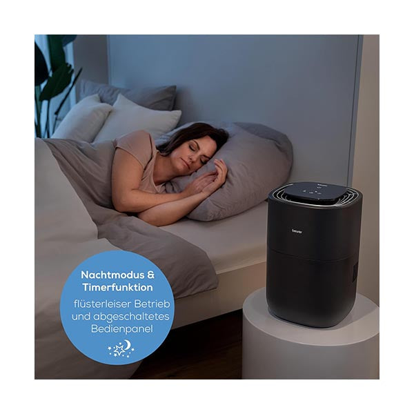 Beurer LB 200 Humidifier with Energy-Efficient Cold Evaporation Technology - 10069