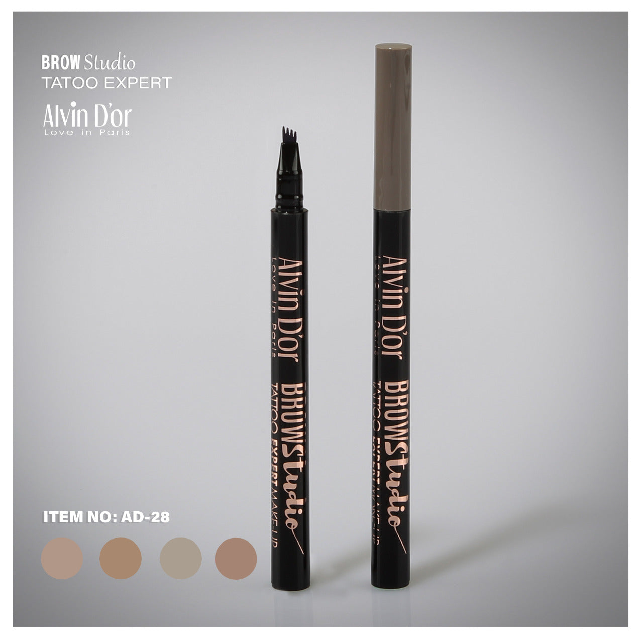 Alvin D'Or Ad-28 Brow Studio Tattoo Expert Make-Up - Medaid International