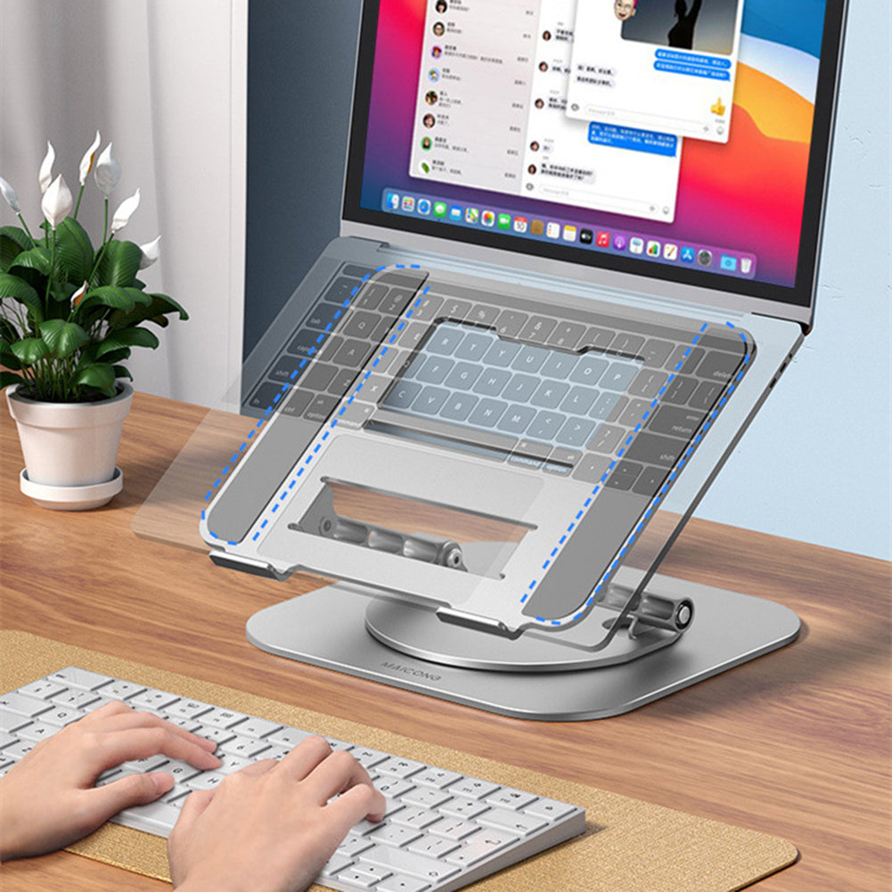 2025 Metal 360 Laptop Stand Stainless Steel