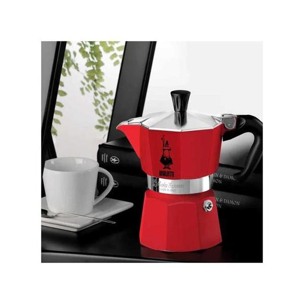 Bialetti 0004941/NP Moka Express Coffee Maker – Red