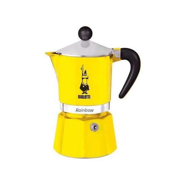 Bialetti 0004983/Np Rainbow 6 Cups Yellow, BIA0004983