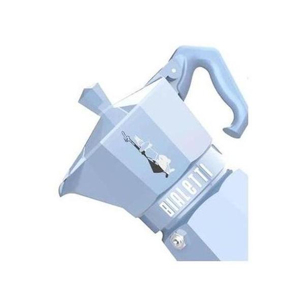 Bialetti 0009061 Moka Exclusive L. Blue 3 Cups, BIA0009061
