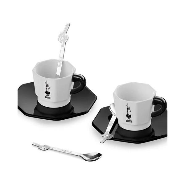 Bialetti DCDESIGN15 Set of 4 Little Man Coffee Spoons, BIADCDESIGN15