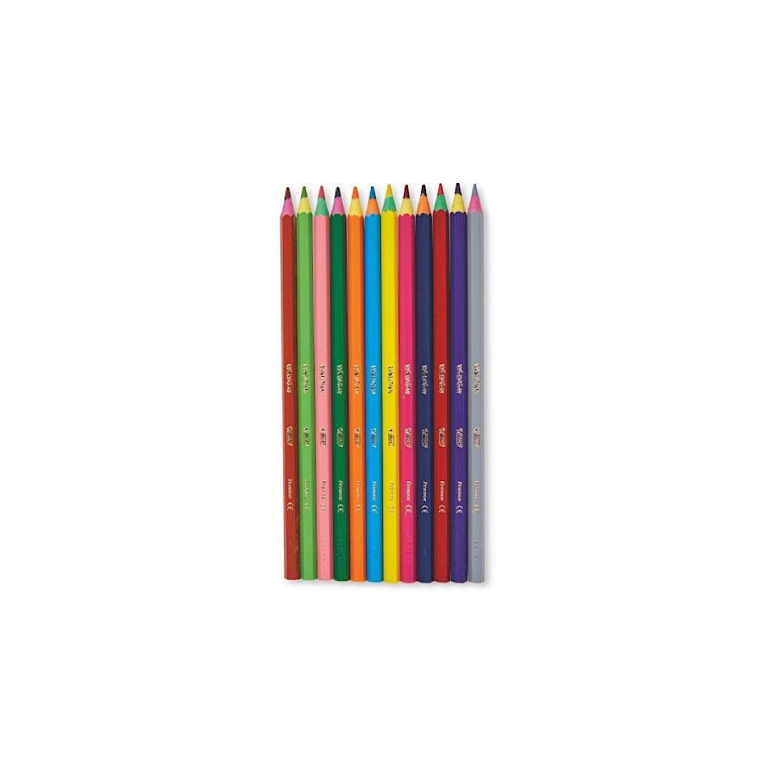 BIC Kids Evolution Coloring Pencils Set Of 12