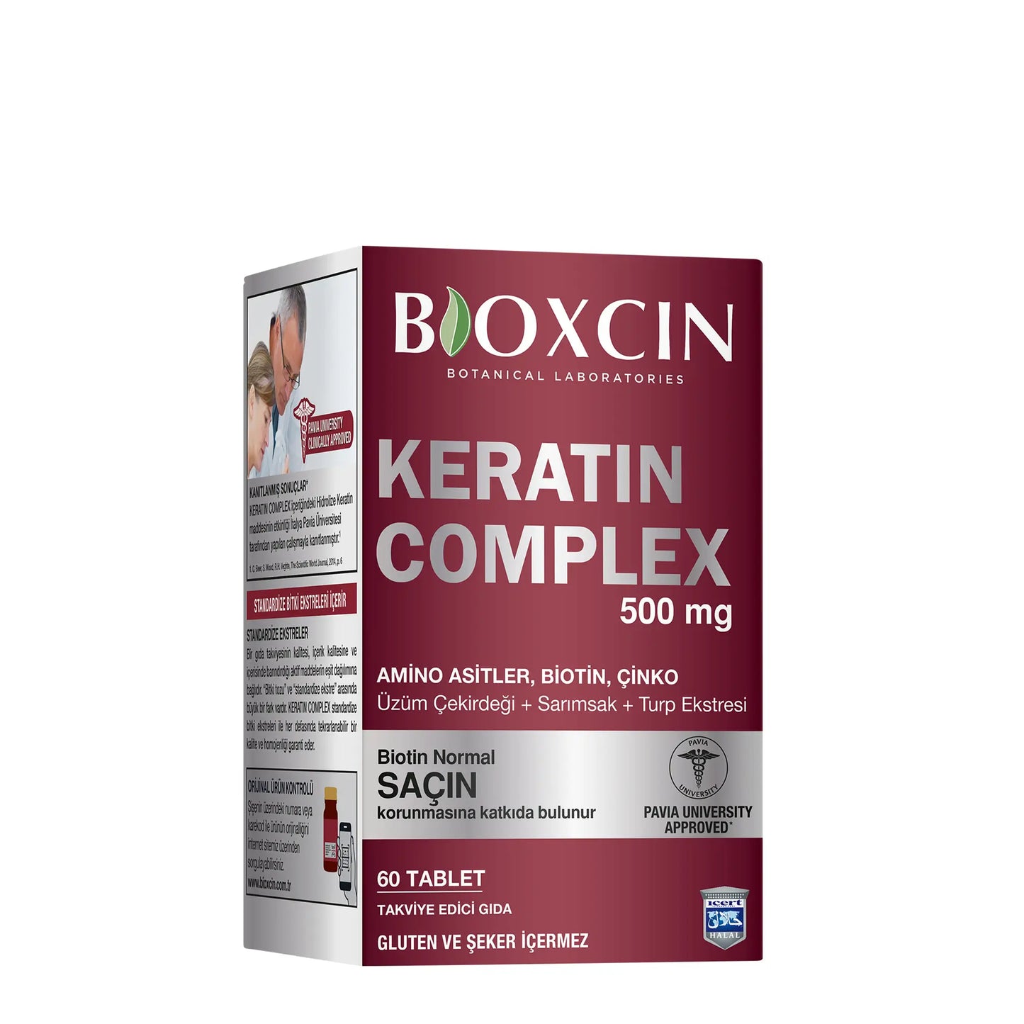 Bioxcin Keratin Complex 500mg Tablet 60s