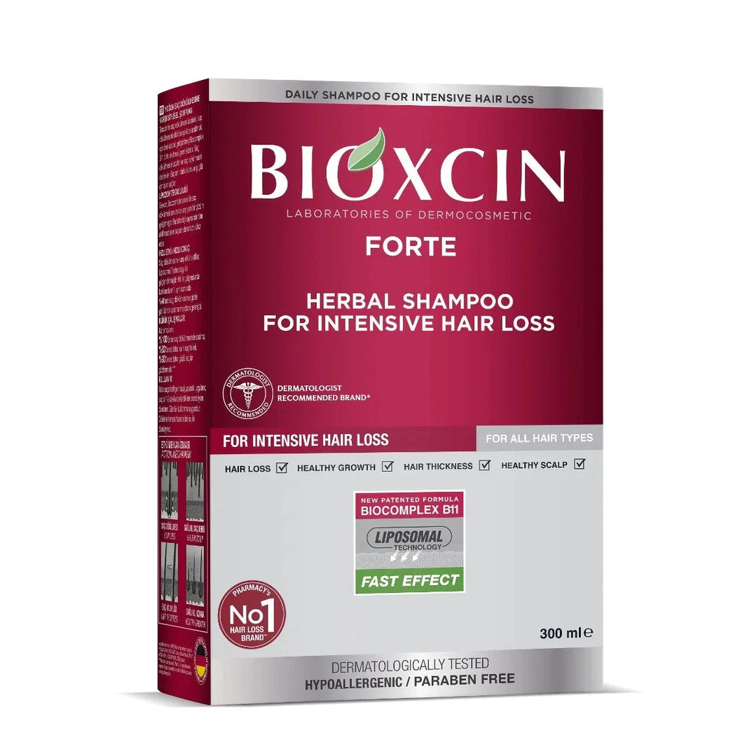 Bioxcin Shampoo for Intense Hairloss 300ML