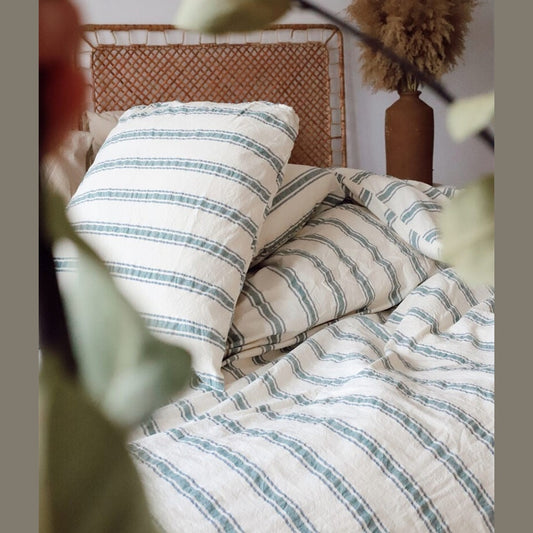 Yarn Dye Duvet Cover Set gallarte
