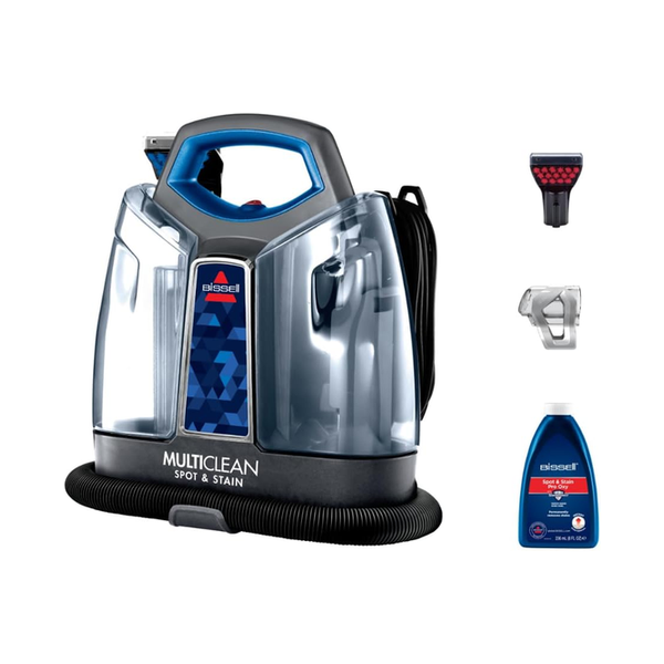 BISSELL Multiclean Spot & Stain Portable Carpet Cleaner (47202), Permanently Removes Tough Stains, Easy To Use on Multi Surfaces: Sofa, Car And Upholstery