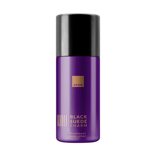 Black Suede Charm Body Spray