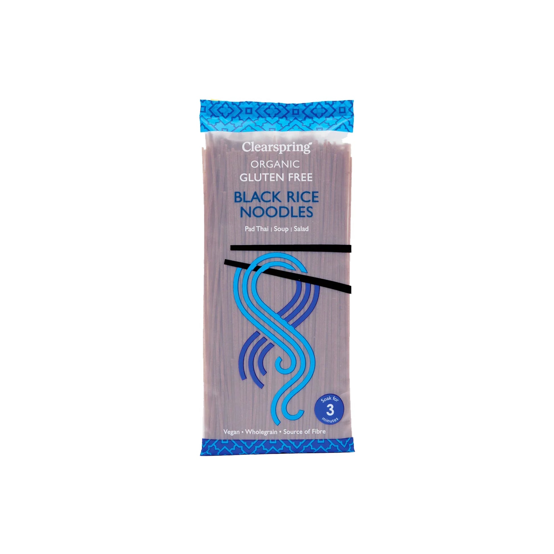 CLEARSPRING ORGANIC BLACK RICE NOODLES - GLUTEN FREE - Medaid International