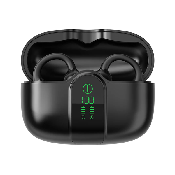 Blackview AirBuds 15 IPX5 Waterproof LED Display Bluetooth 6.0 Clip-on OWS Earbuds