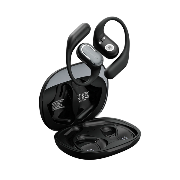 Blackview AirBuds 300 IPX5 Waterproof Smart Digital Power Display ENC Noise Cancellation Microphone Bluetooth 6.0 Open-ear OWS Earbuds