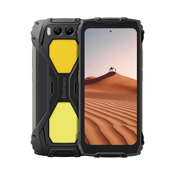 Blackview BV7300 18GB/256GB Rugged Phone (12GB Extended RAM) 15000mAh Night Vision Camera Camping Light 4G Ruggedized Cellphone