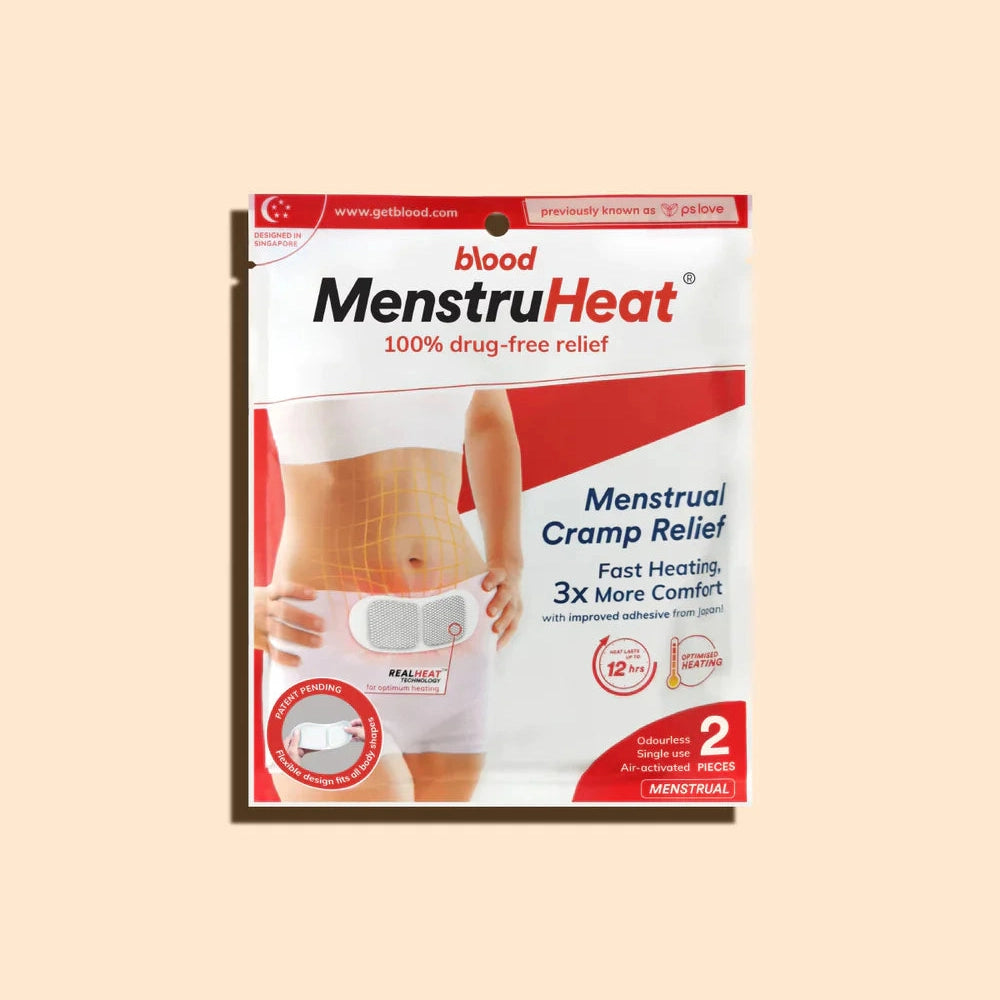 Blood BenstruHeat menstrual cramp relief 2 pieces - Medaid - Lebanon