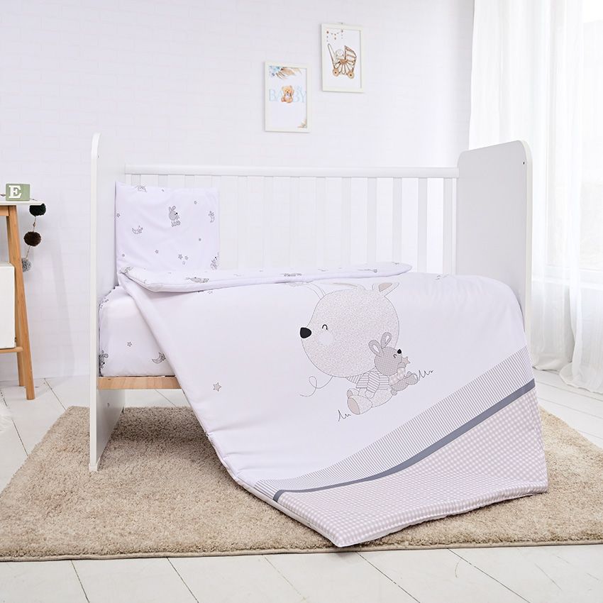 Bed Linen Set Rabbits 5-Pcs