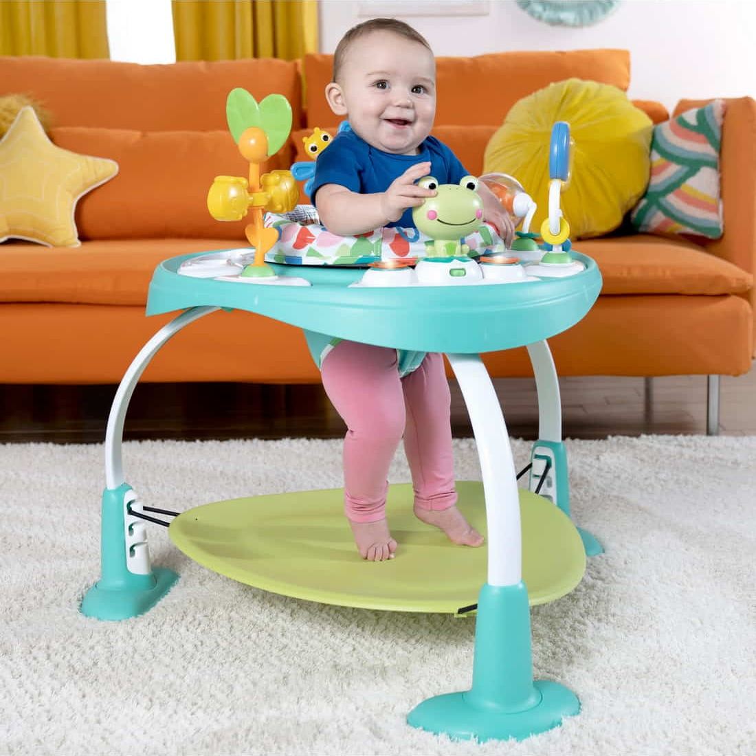 2 in 1 Baby Activity Jumper & Fun Play Table