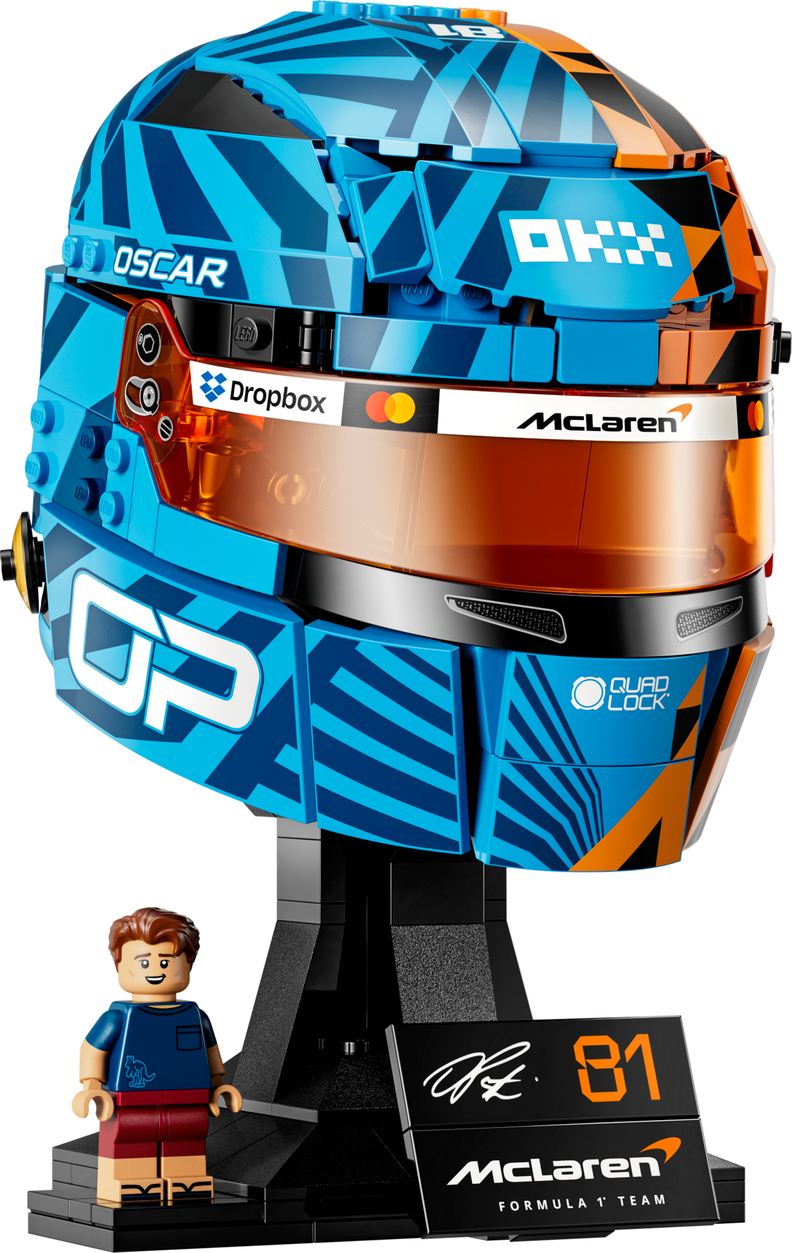 Lego McLaren Mastercard F1 Team Oscar Piastri Helmet (43025)