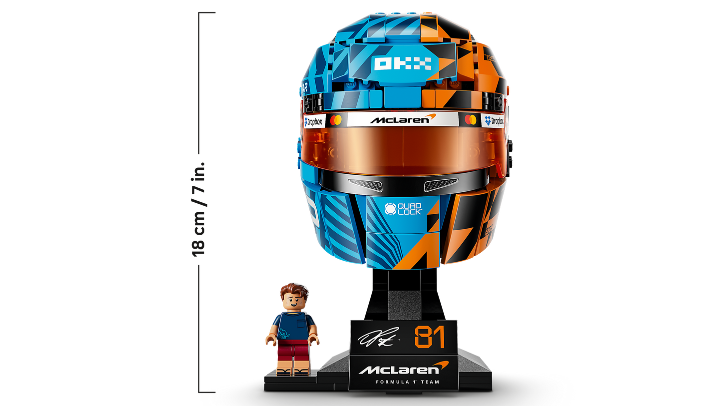 Lego McLaren Mastercard F1 Team Oscar Piastri Helmet (43025)