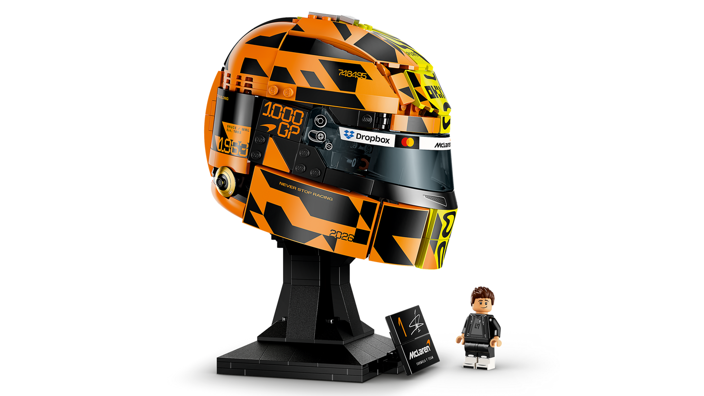 Lego McLaren Mastercard F1 Team Lando Norris Helmet (43023)
