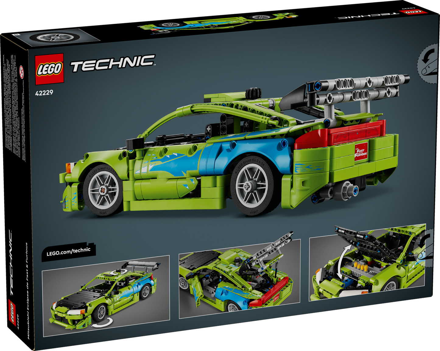 Lego Fast and Furious Mitsubishi Eclipse Car (42229)