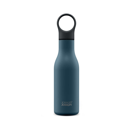 Joseph Joseph Loop™ 500ml Stainless-steel Vacuum Insulated Water Bottle Blue - Medaid International