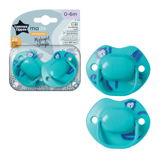 Tommee Tippee - Moda Soothers - 0-6m - 2ps